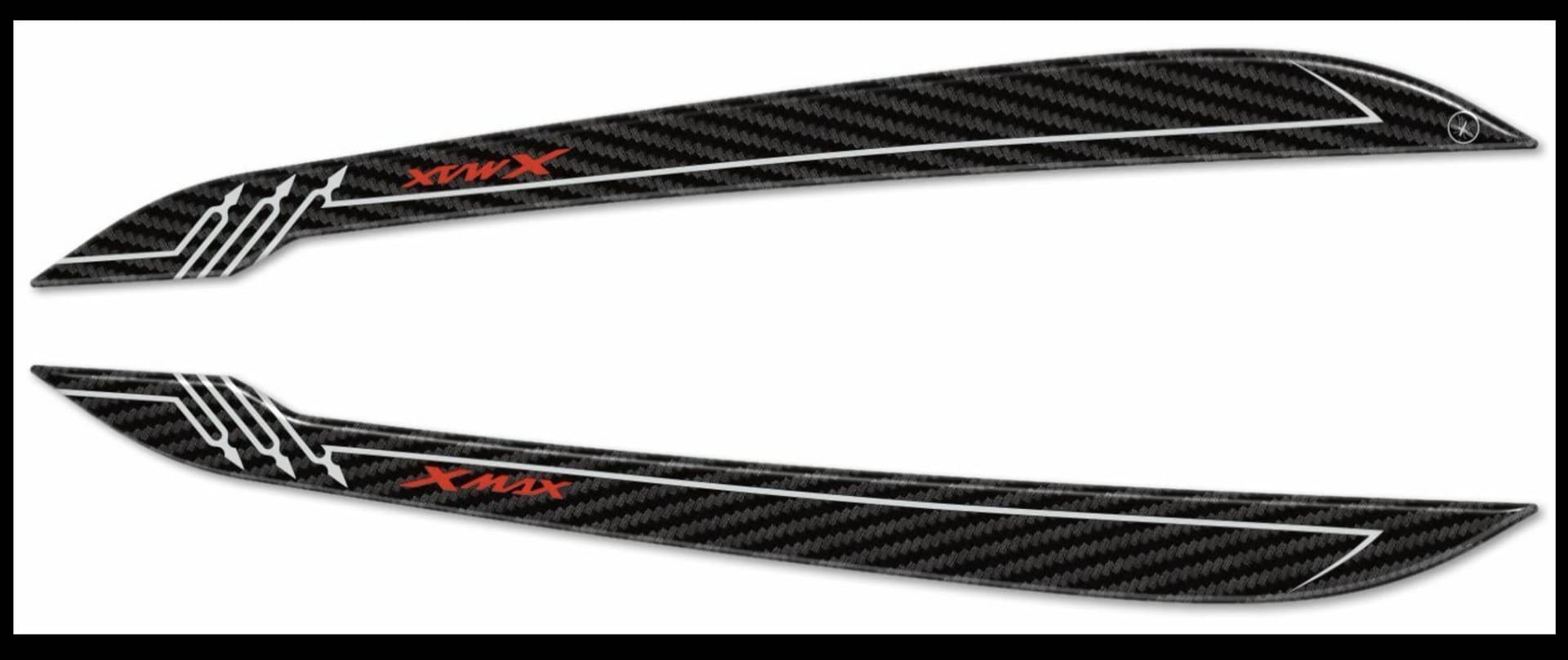 2 ADESIVI 3D PROTEZIONE MANIGLIE XMAX 300 compatibili x scooter YAMAHA X MAX 300 in Decalcomanie adesivi e magneti LabelBike - Bibbiano, commercioVirtuoso.it