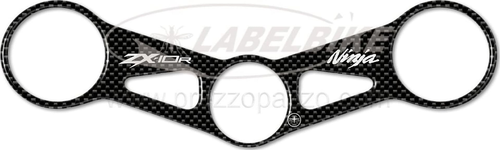 PROTEZIONE gel 3D PIASTRA FORCELLA compatibile MOTO KAWASAKI ZX-10R 2004-2005 in Decalcomanie adesivi e magneti LabelBike - Bibbiano, commercioVirtuoso.it