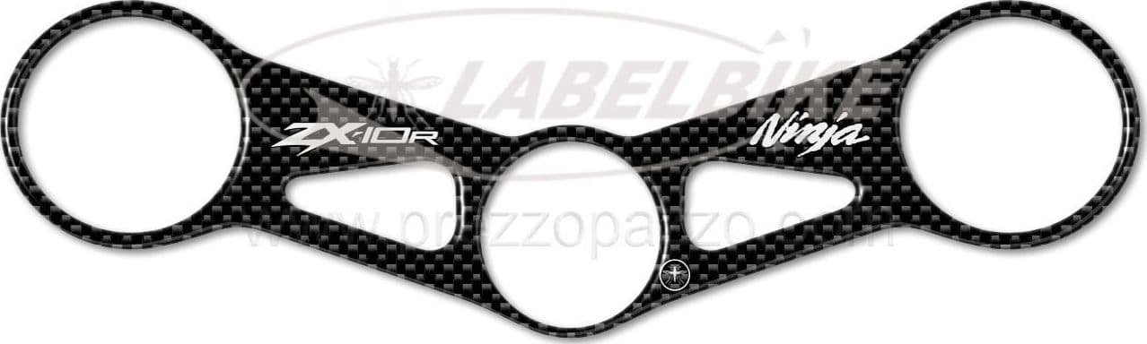 PROTEZIONE gel 3D PIASTRA FORCELLA compatibile MOTO KAWASAKI ZX-10R 2004-2005 in Decalcomanie adesivi e magneti LabelBike - Bibbiano, commercioVirtuoso.it