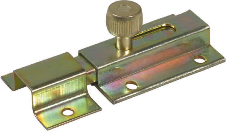 Catenaccio Traversale con Incontro ART.30 80 mm Ibfm 10 Pezzi