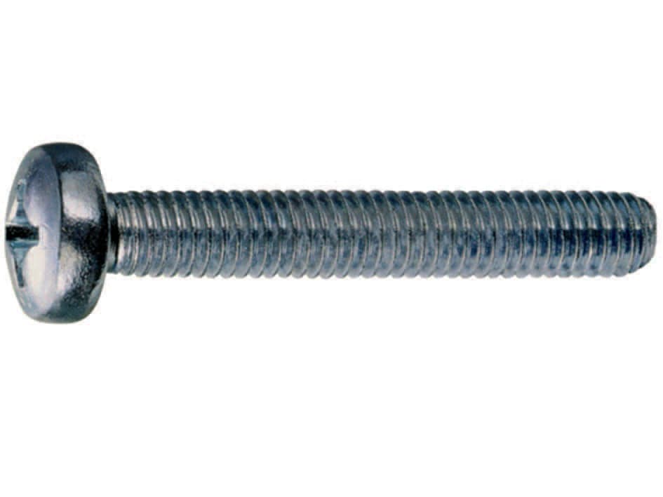 Viti per Metallo 4,8 Testa Cilindrica Interamente Filettata Ø 4 Cod 40822