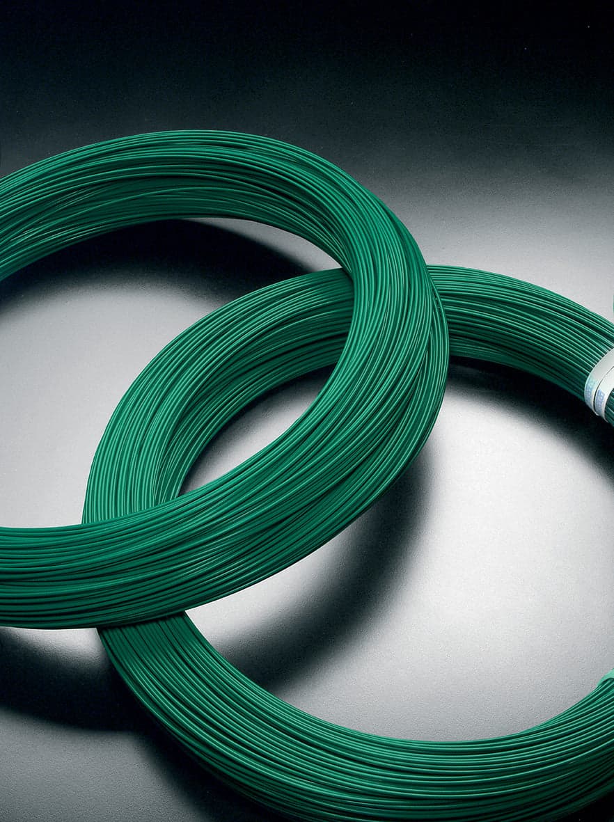 FILO LEGATURA PLASTICATO N.10 D 1,5/1,8 MM VERDE*- 21,0 kg