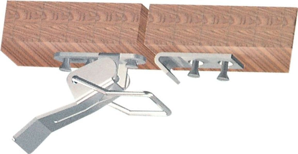 Tavolo a Leva Ferro Zinc 77 mm** Chiusura per 25 Pezzi