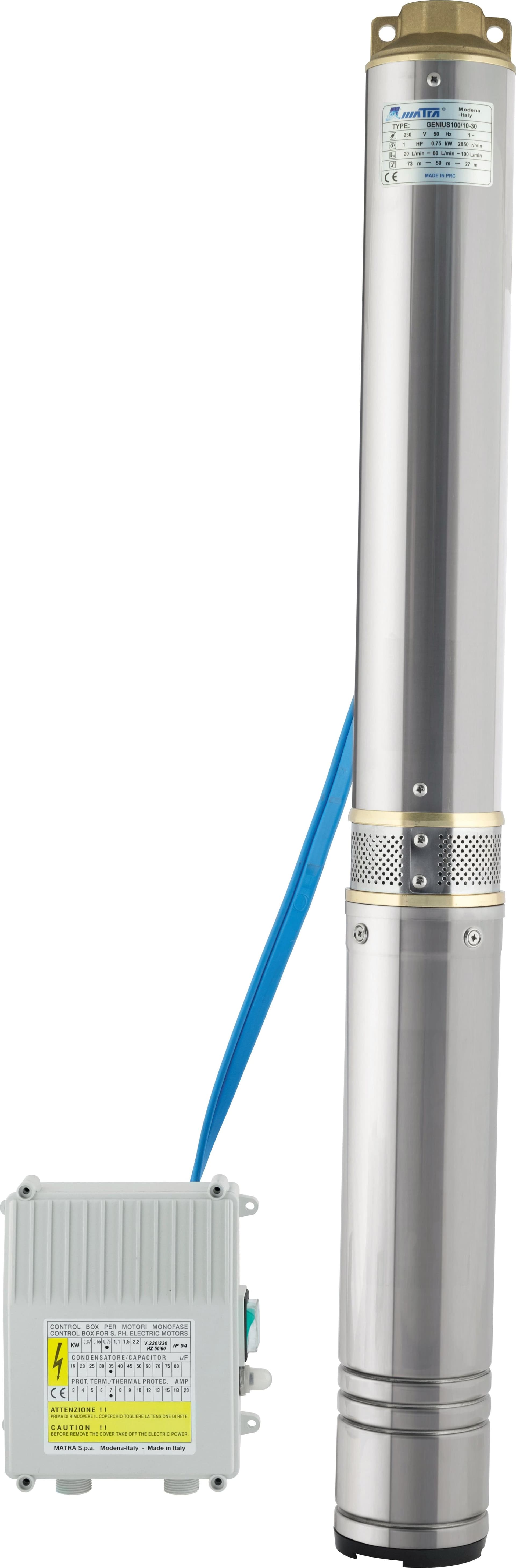 Elettropompa Sommersa 1,5 HP Genius 150 x 14