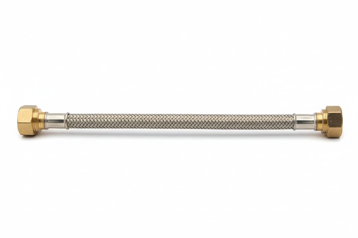 FLESSIBILE INOX PROLUNGATO M 1/2 F 3/8 40 CM DN10- AMAFLEX- 10,0 pz