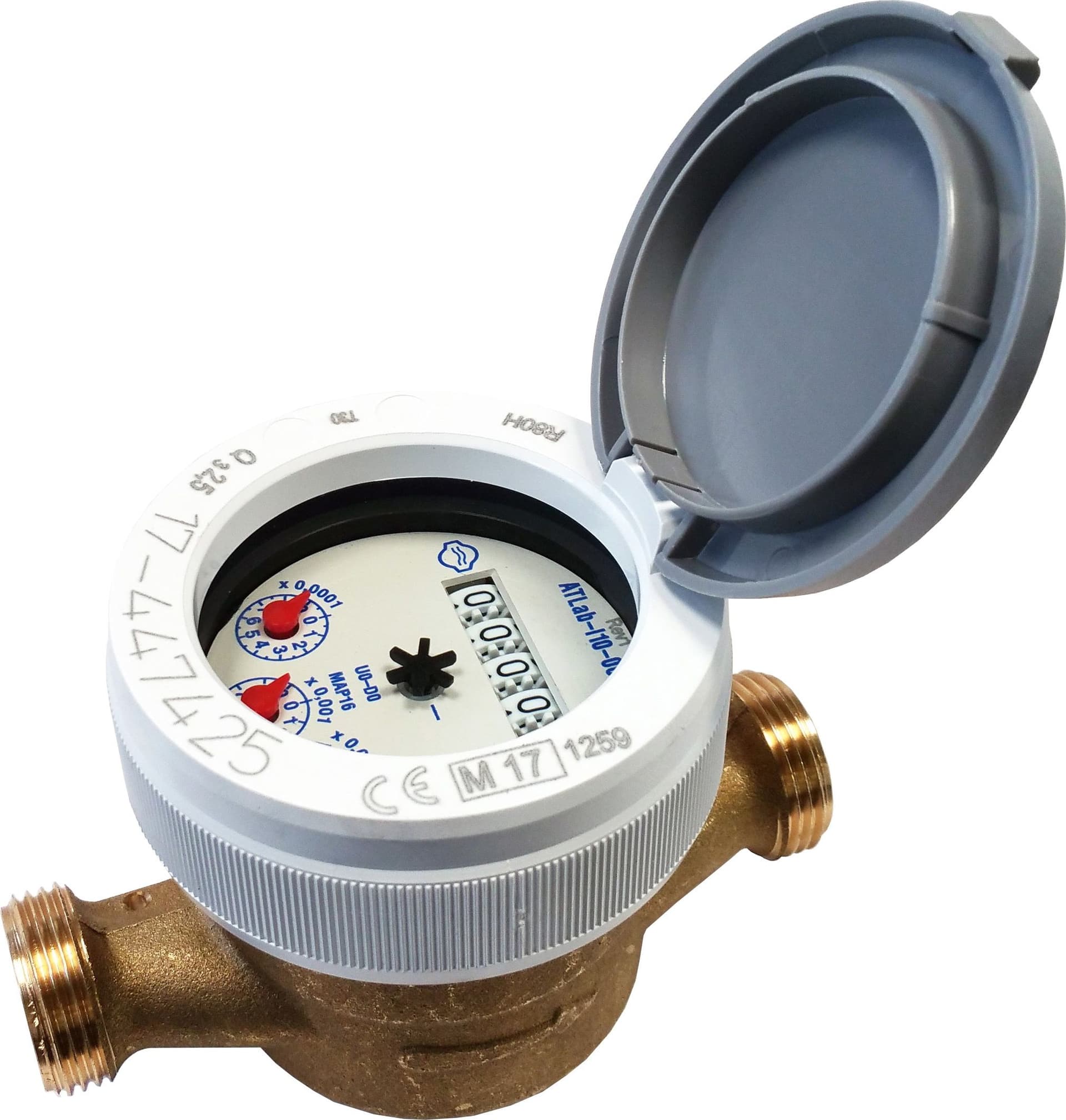 Contatore per Acqua Quadrante Bagn 1/2 con Rac G.gioanola