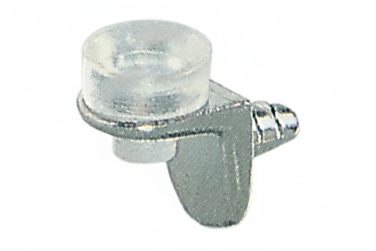 Reggipiano Con Ventosa Perno D 5 Mm Nichelato**- 100,0 Pz in Staffe e supporti per mensole BricoGo - Marano di Napoli, commercioVirtuoso.it
