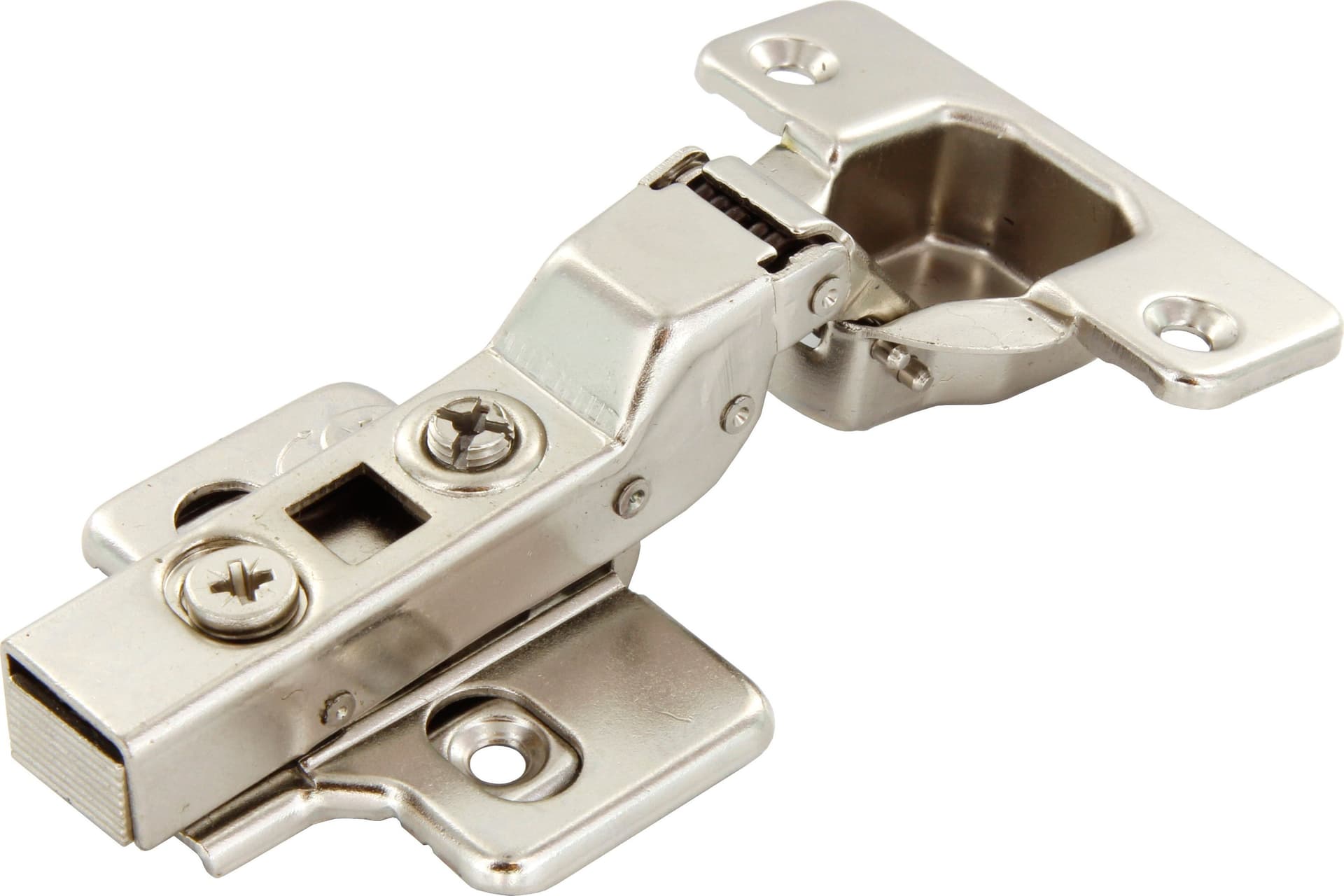 Cerniera Ammortiz D 35 Nichel Collo 8 con Basetta 20 Pezzi