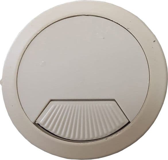 Bocchetta Passacavi Ø 60 mm Plastica Grigio Comferut 20 Pezzi