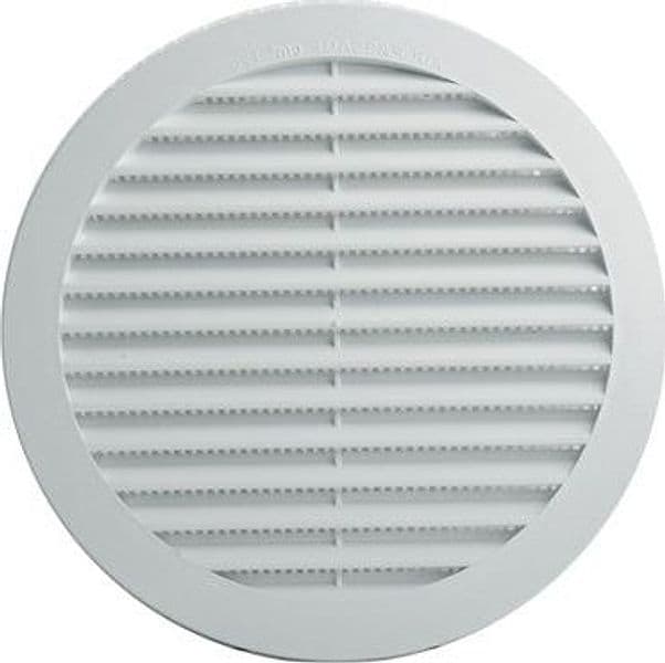 Griglia Aerazione Plastica Ø 60 mm 100 Pezzi