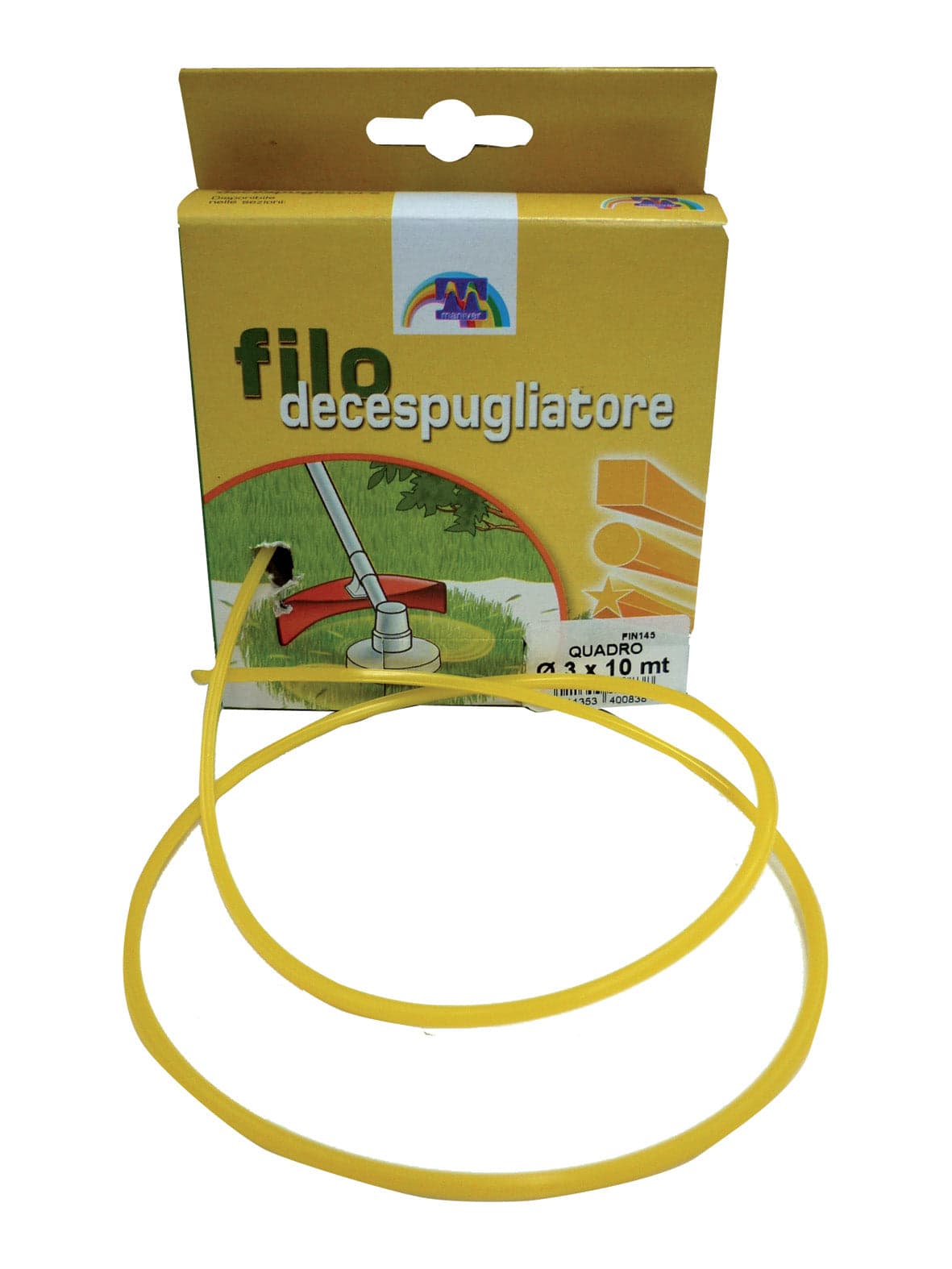 Filo Nylon Per Decespugliatore D 3,3Mmx15M- 1,0 Pz in Fili BricoGo - Marano di Napoli, commercioVirtuoso.it
