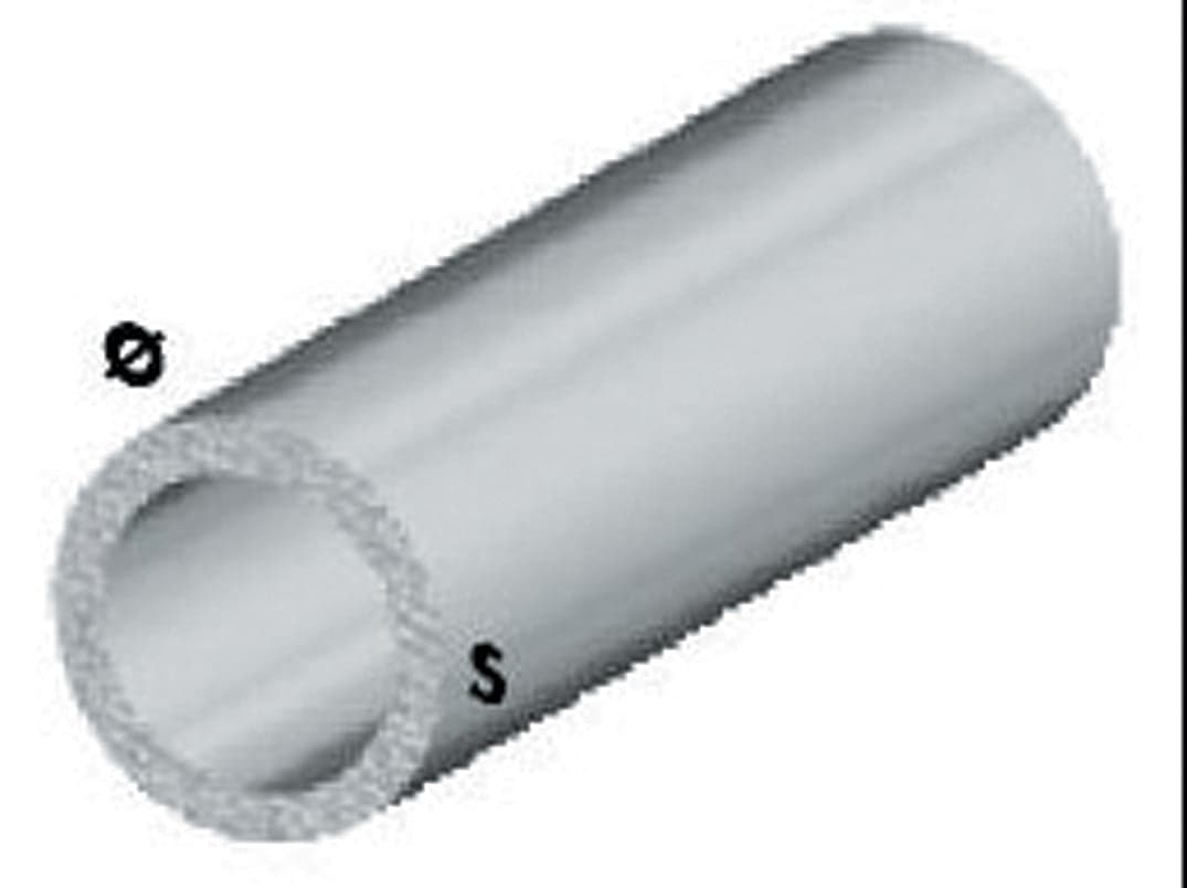 PROFILO CROMO H.200 CM TUBO TONDO 12X1 MM- ARCANSAS- 5,0 pz