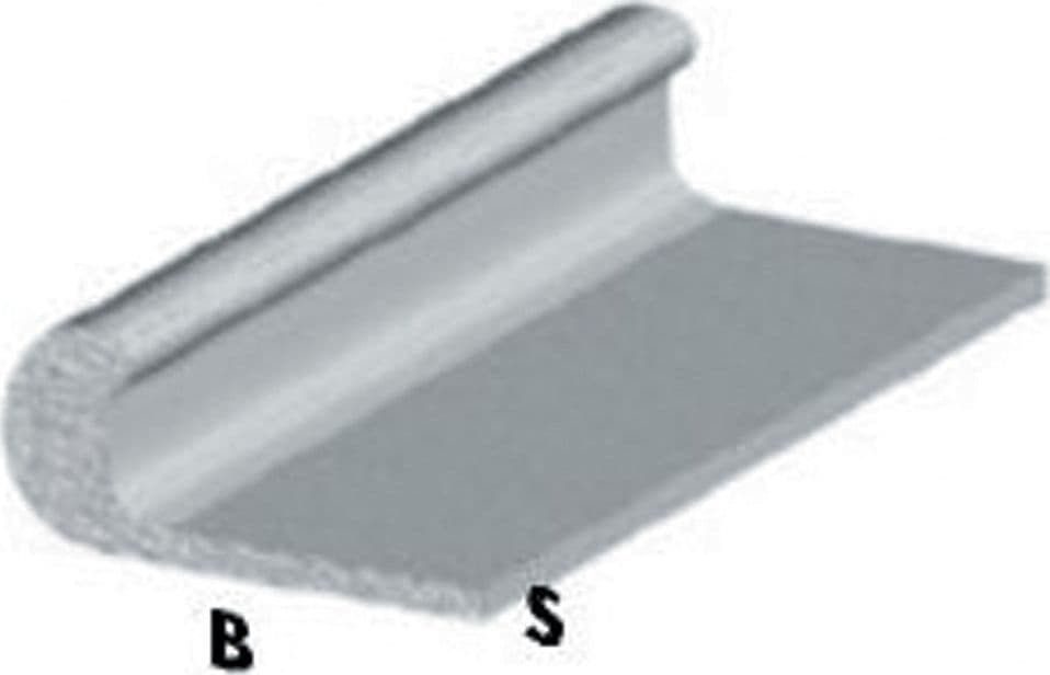 Profilo Cromo H 100 cm Unghietta 18 x 1 mm Arcansas 5 Pezzi