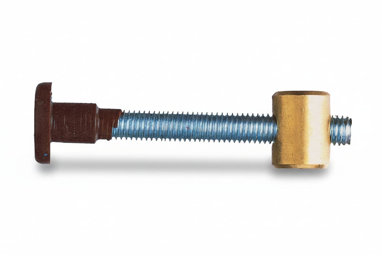 GIUNZIONE PER MOBILI ACC 517 MARRONE 6MA 60 MM**- 50,0 pz