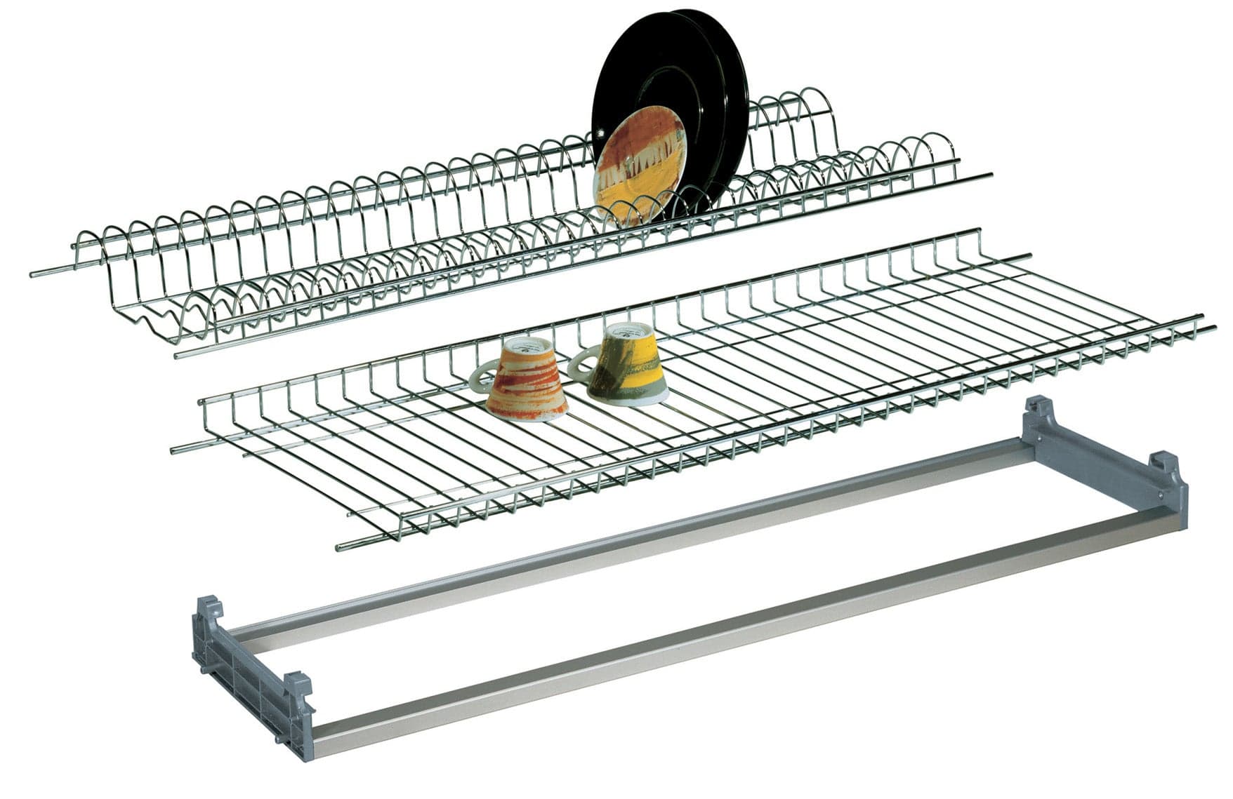 KIT COLAPIATTI TELAIO REGOLAB C/VASCH 76 CM CROM- 1,0 confezione