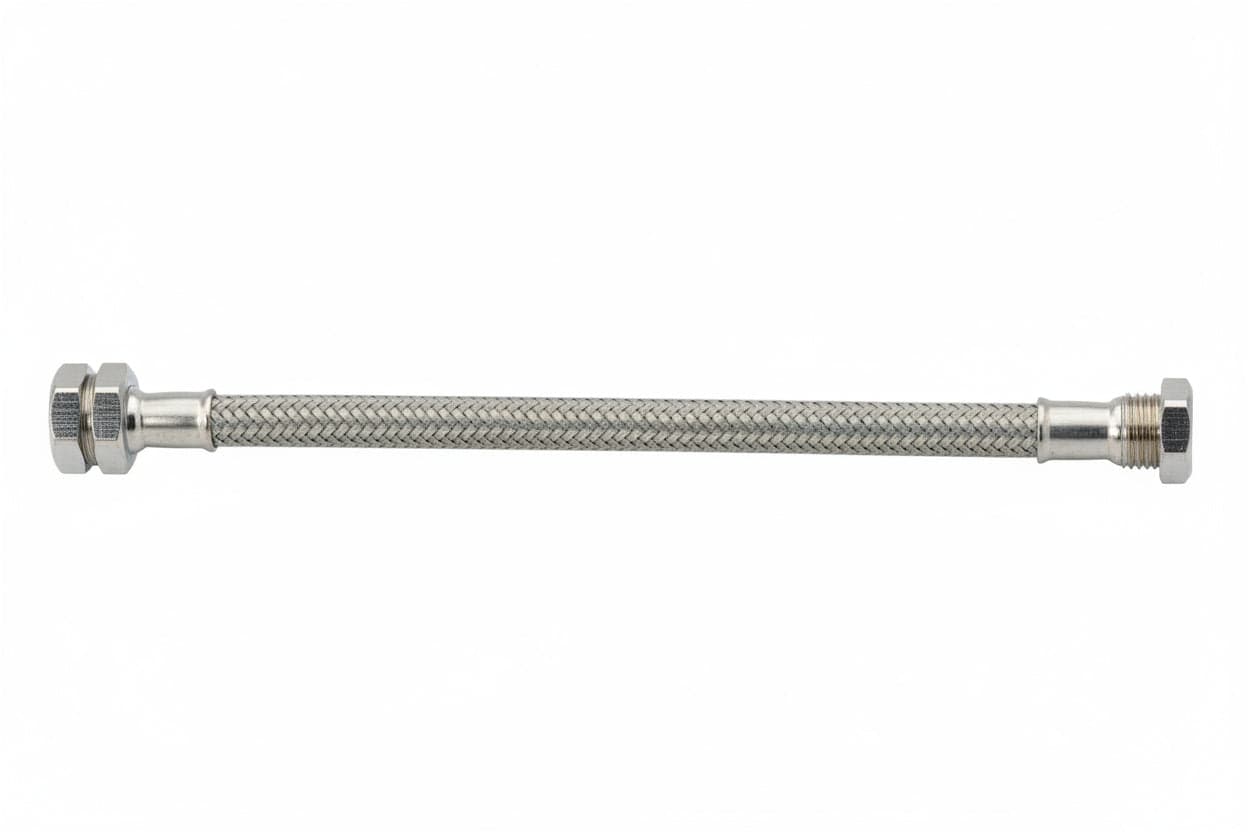 PL FLESSIBILE INOX M F 1/2  35 CM  2 PZ- 5,0 pz
