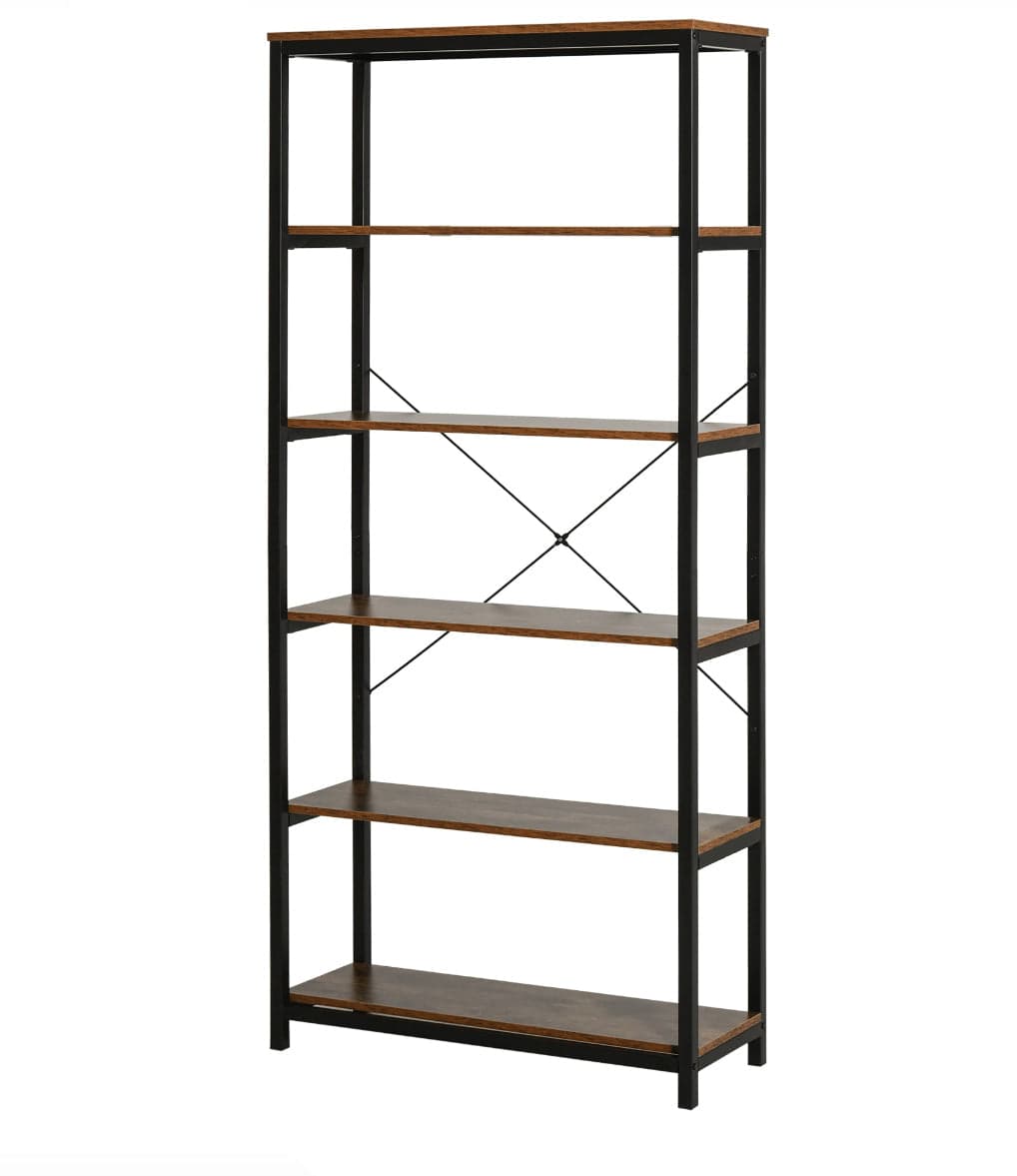 Industrial Libreria Metal/Quercia 80X30X180 Cm- 1,0 Pz in Librerie BricoGo - Marano di Napoli, commercioVirtuoso.it