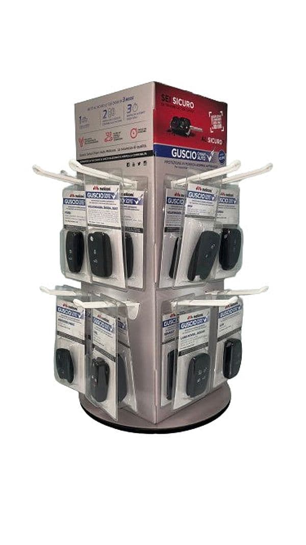 Espositore 30 Gusci Auto Meliconi