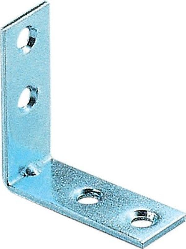 Bl Lastrina a 2 Fori Angolo 20 x 20 mm * Aldeghi Luigi Spa 6,0 Blister
