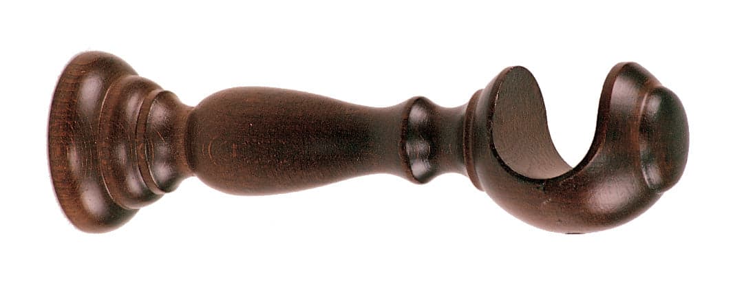 BL SUPPORTO PER BASTONE NOCE SCURO 25 CM 2 PZ- 2,0 blister
