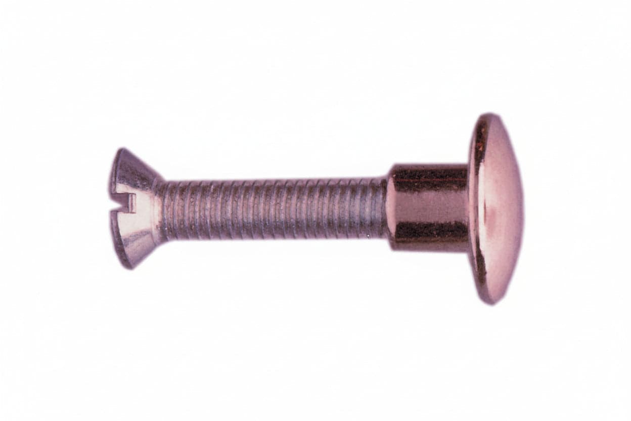 SC VITI PER SEDIA 30 MM OTTONE NICHELATO 12 PZ- 5,0 pz