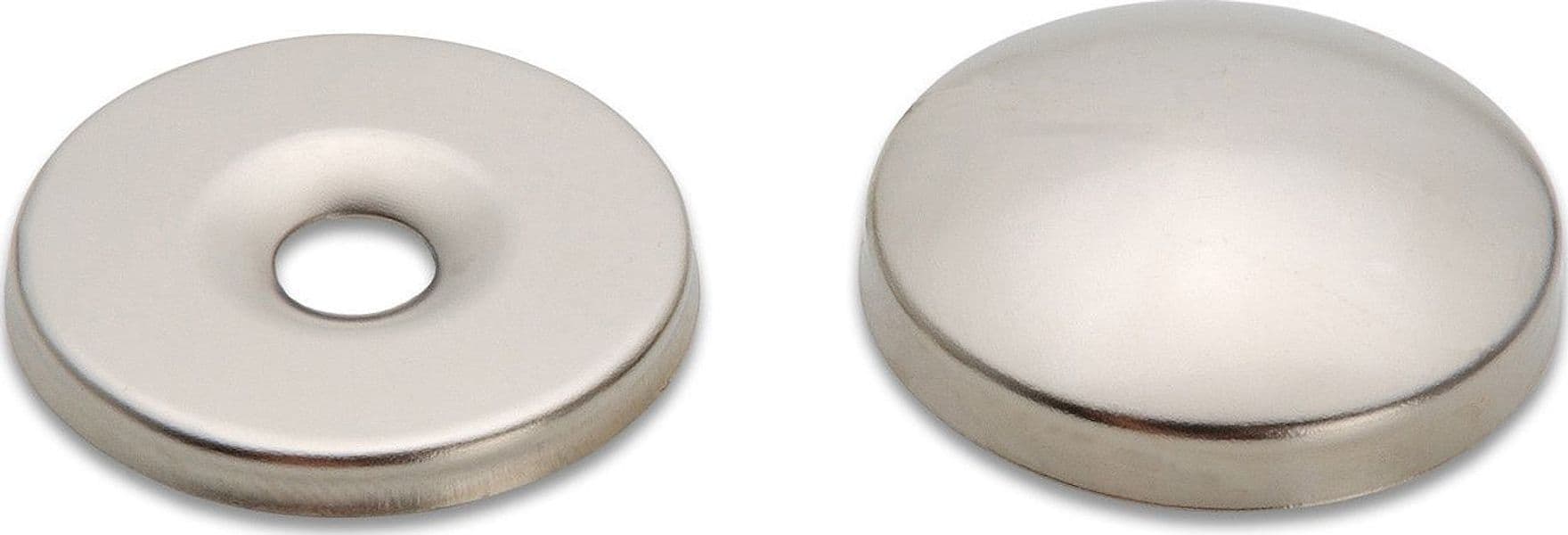 Borchia Coprivite Ottone Nichelato 18 mm* 200 Pezzi
