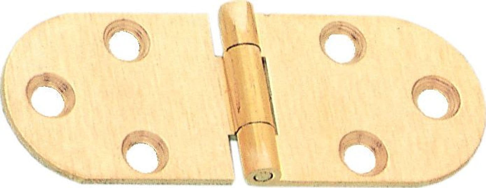 Cerniera a Biscotto S Fermo Ottone Mariva 6,0 Blister Bl 2 Pezzi