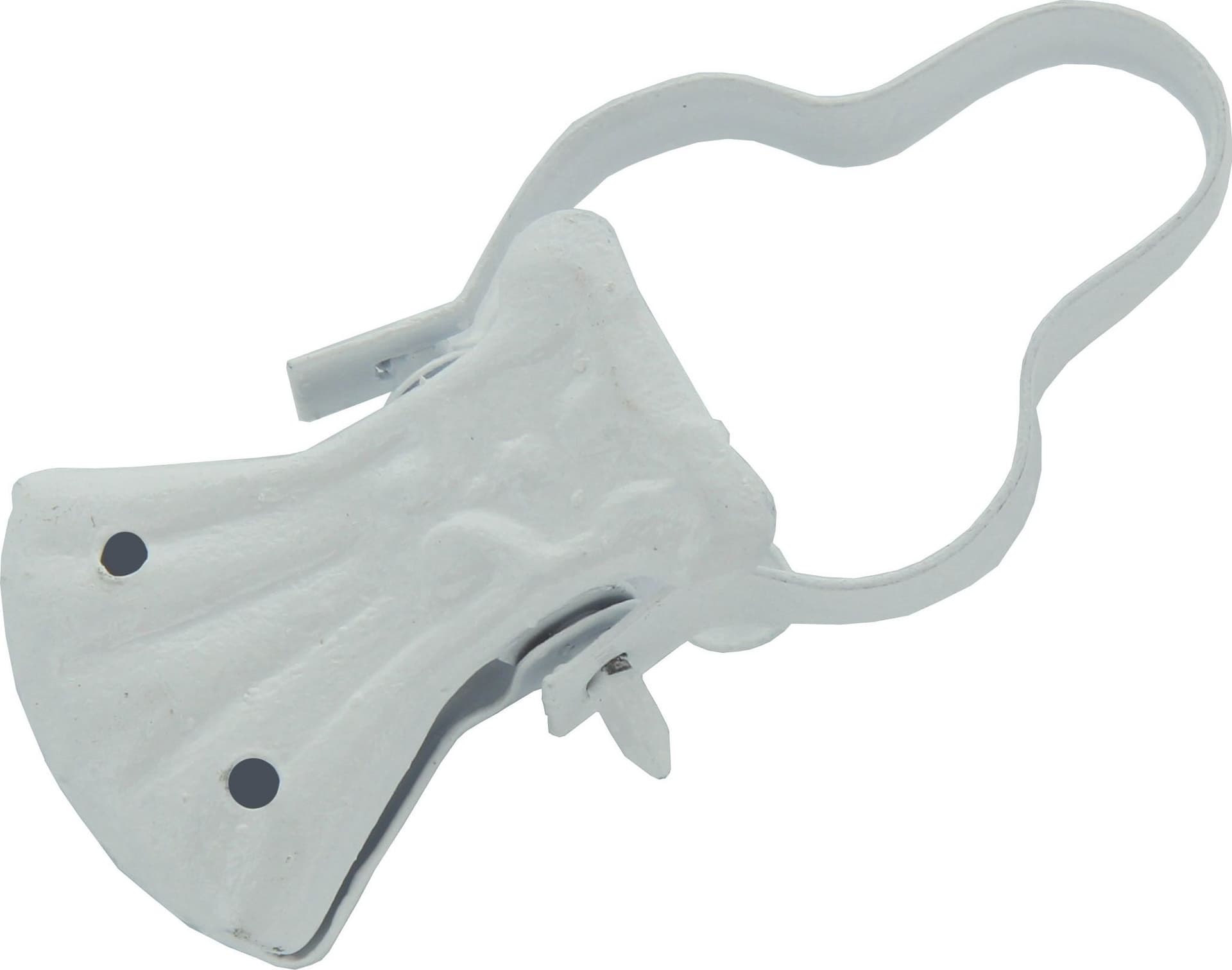 Pinza per Tende con Arco Laccato Bianco Sc 10 Pezzi