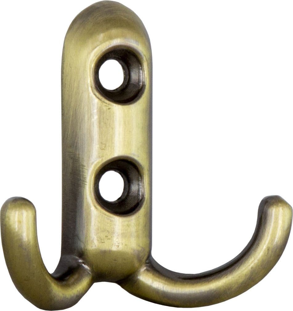 Bl Appendiabiti 2 Posti Bronzo Sfumato 6 Blister 2 Pezzi