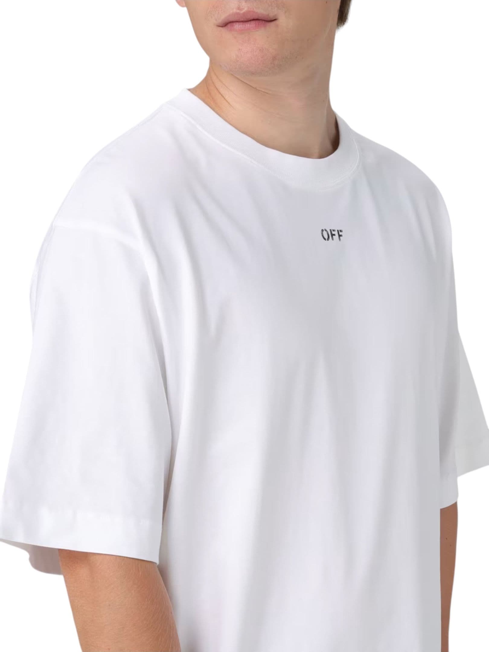Off-White T-shirt Adulto unisex Oversize da donna in T-shirt Drestige - Casamassima, commercioVirtuoso.it