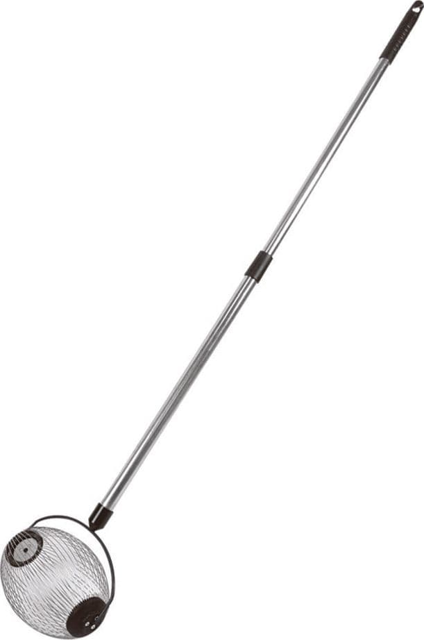 Raccoglitore per Nocciole e Olive con Manico Telescopico 80120 cm Cestello