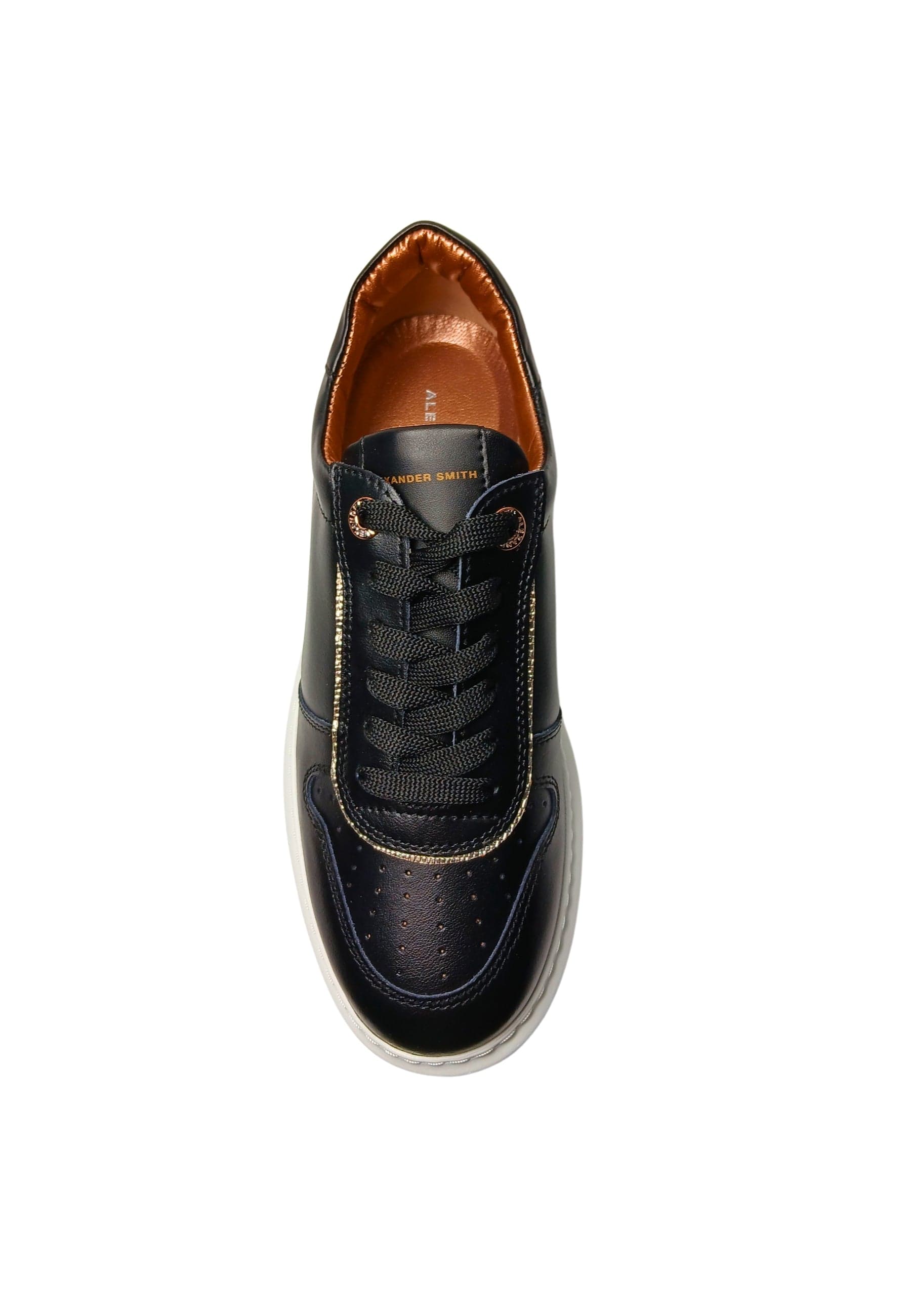 ALEXANDER SMITH Scarpe Uomo Alexander Smith Cambridge Woman- Black Gold da uomo in Sneaker casual Drestige - Casamassima, commercioVirtuoso.it