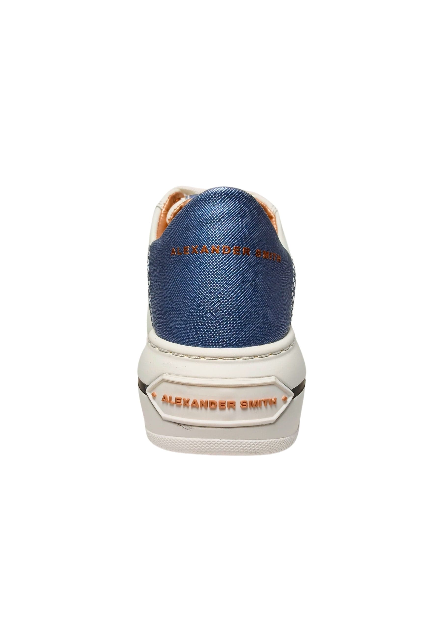 ALEXANDER SMITH Scarpe Donna Alexander Smith Lancaster Woman-White Dark Azure da donna in Sneaker casual Drestige - Casamassima, commercioVirtuoso.it
