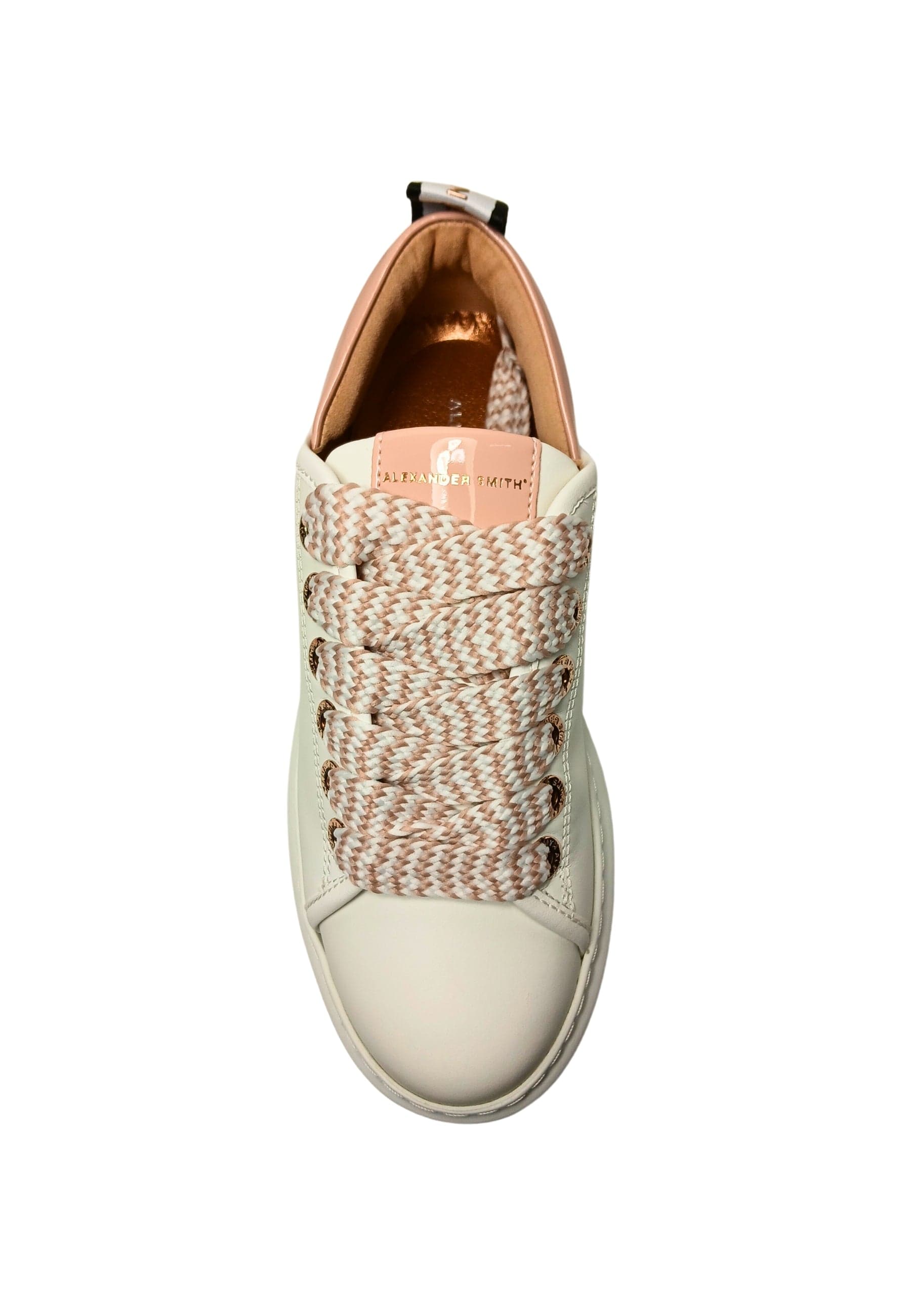 ALEXANDER SMITH Scarpe Donna Alexander Smith Wembley Woman-White Pastel Rose da donna in Sneaker casual Drestige - Casamassima, commercioVirtuoso.it