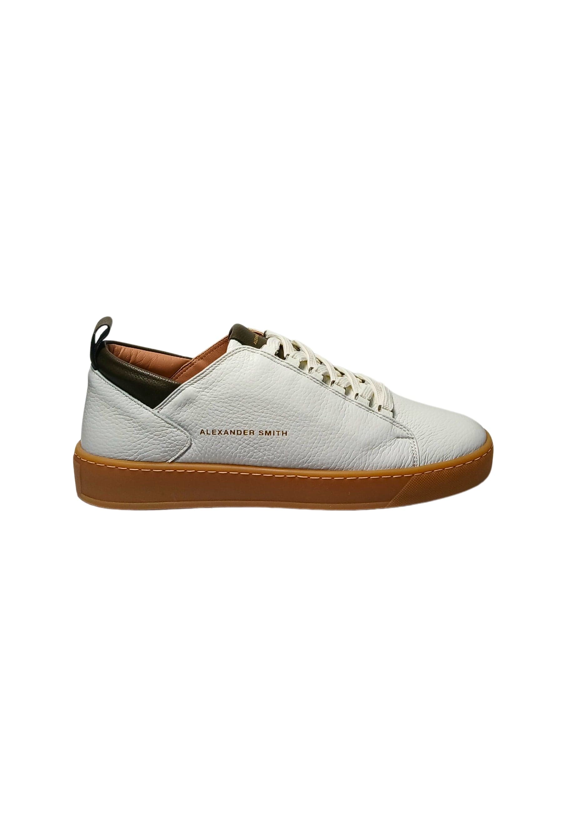 ALEXANDER SMITH Scarpe Uomo Alexander Smith Oxford Man-White Military