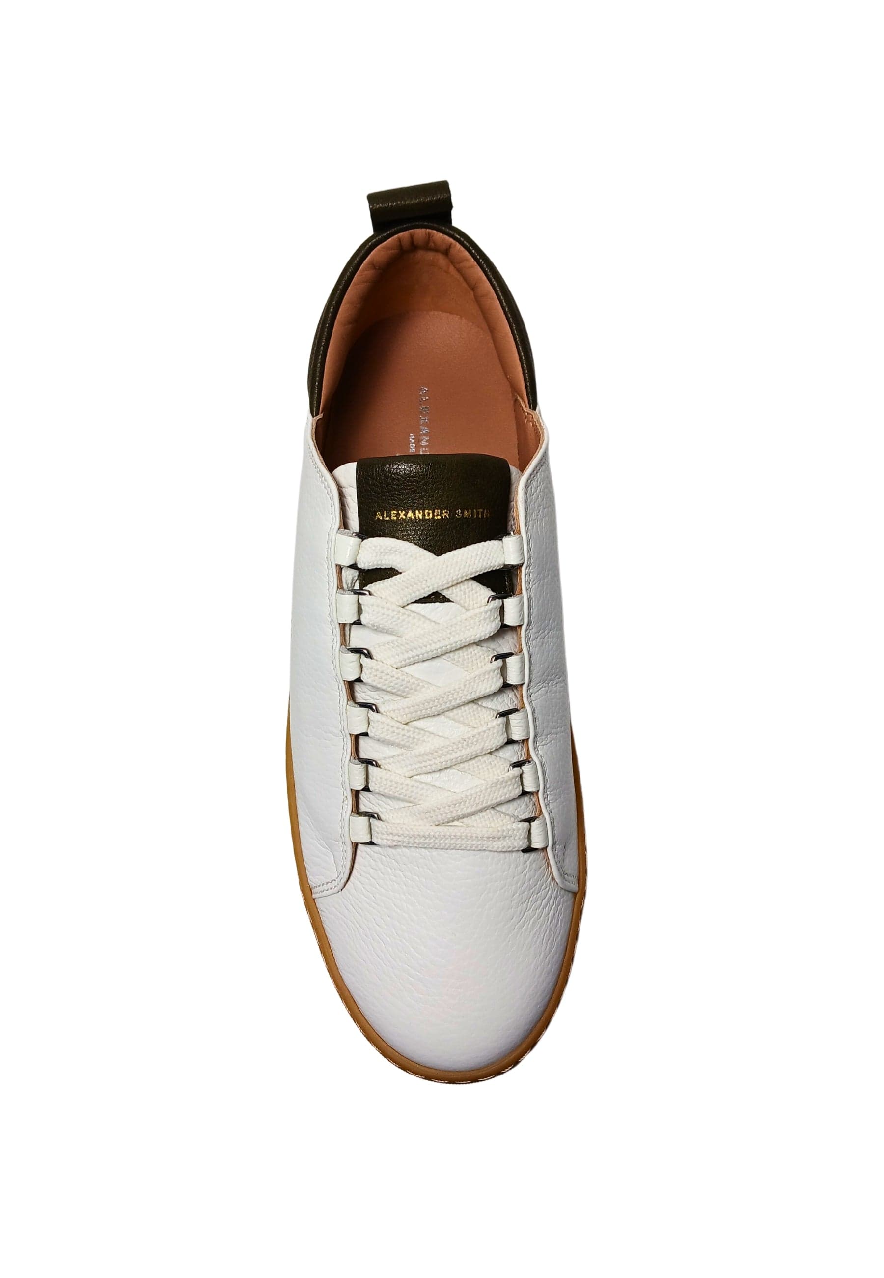 ALEXANDER SMITH Scarpe Uomo Alexander Smith Oxford Man-White Military da uomo in Sneaker casual Drestige - Casamassima, commercioVirtuoso.it