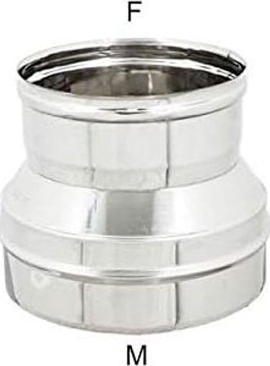 Riduzione Mf Acciaio Inox Aisi 304 Cm 15/13 in Tubi di scarico BricoGo - Marano di Napoli, commercioVirtuoso.it