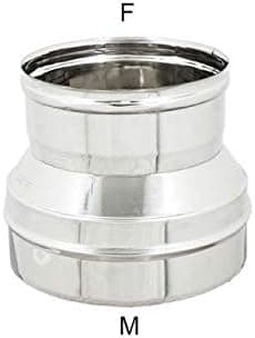 Riduzione Mf Acciaio Inox Aisi 304 Cm 15/13 in Tubi di scarico BricoGo - Marano di Napoli, commercioVirtuoso.it