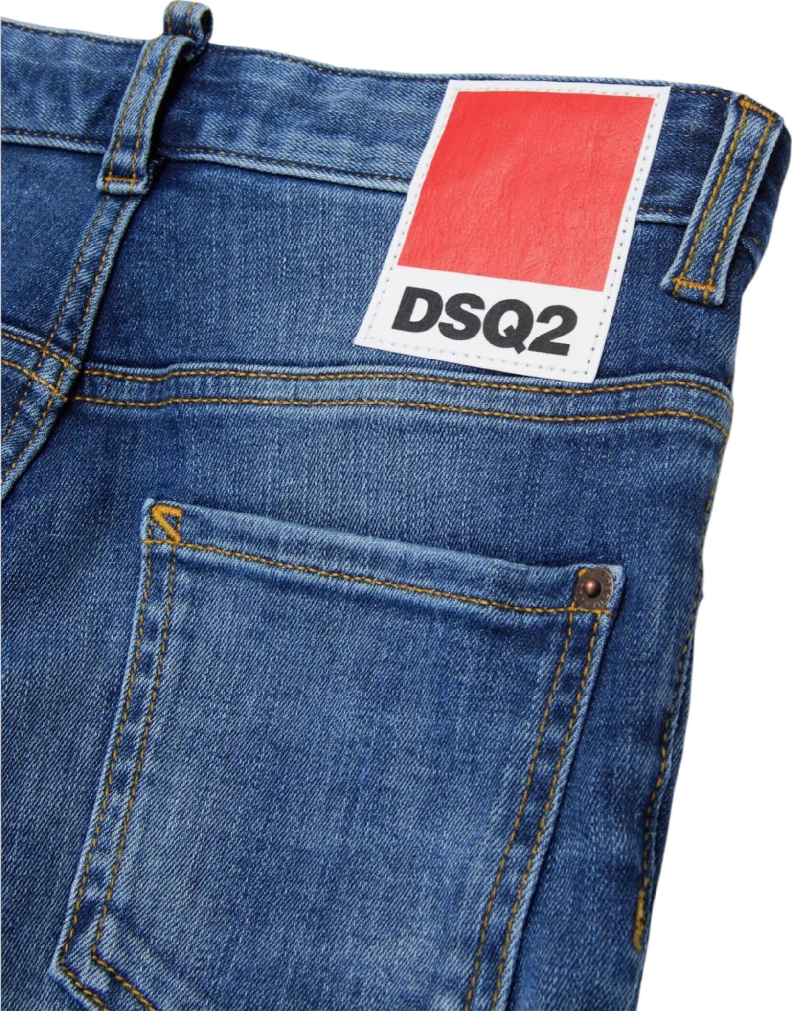 DSQUARED2 Jeans Bambino Dsquared2 Skater con strappi da bambino in Jeans Drestige - Casamassima, commercioVirtuoso.it