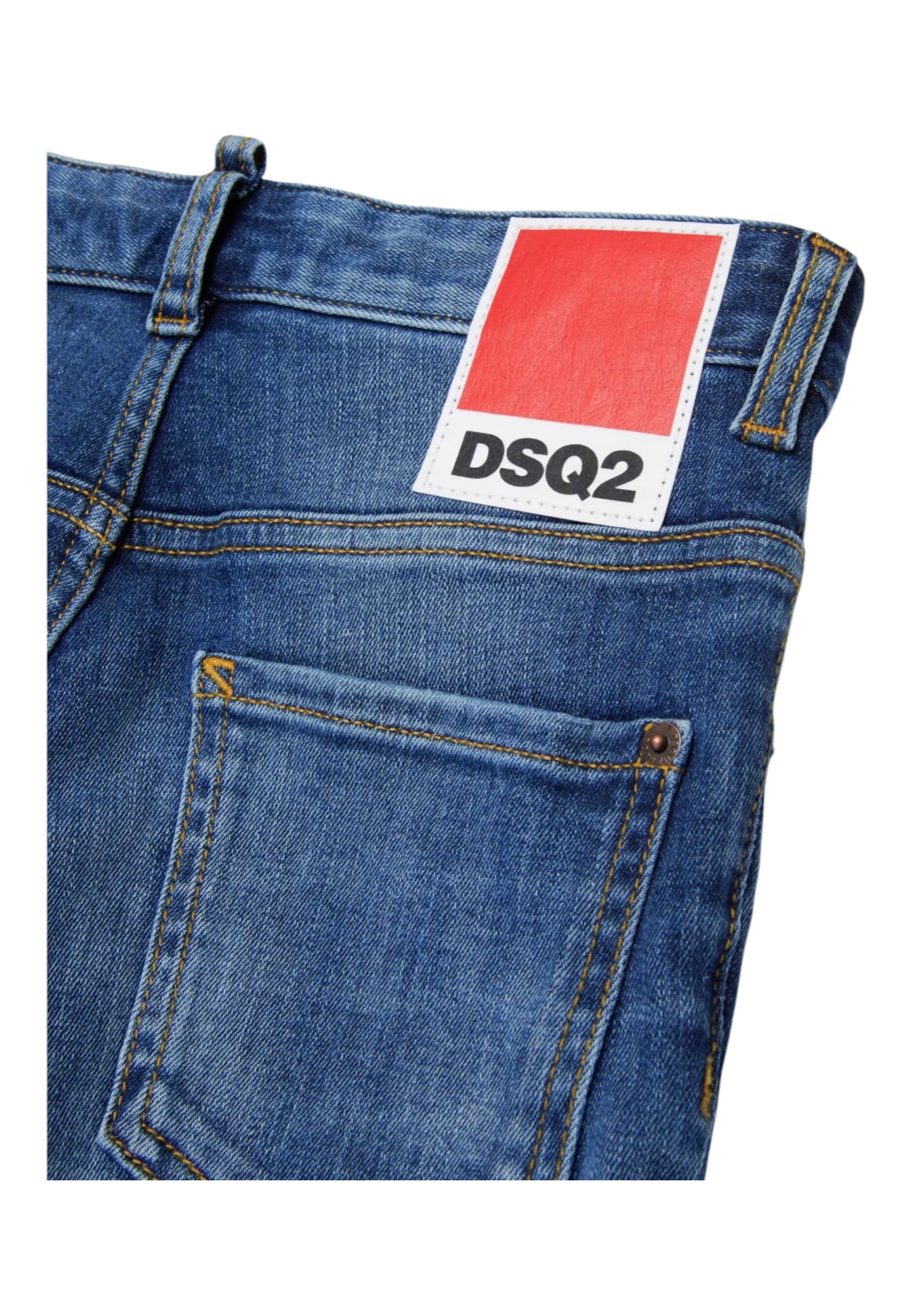 DSQUARED2 Jeans Bambino Dsquared2 Skater con strappi da bambino in Jeans Drestige - Casamassima, commercioVirtuoso.it