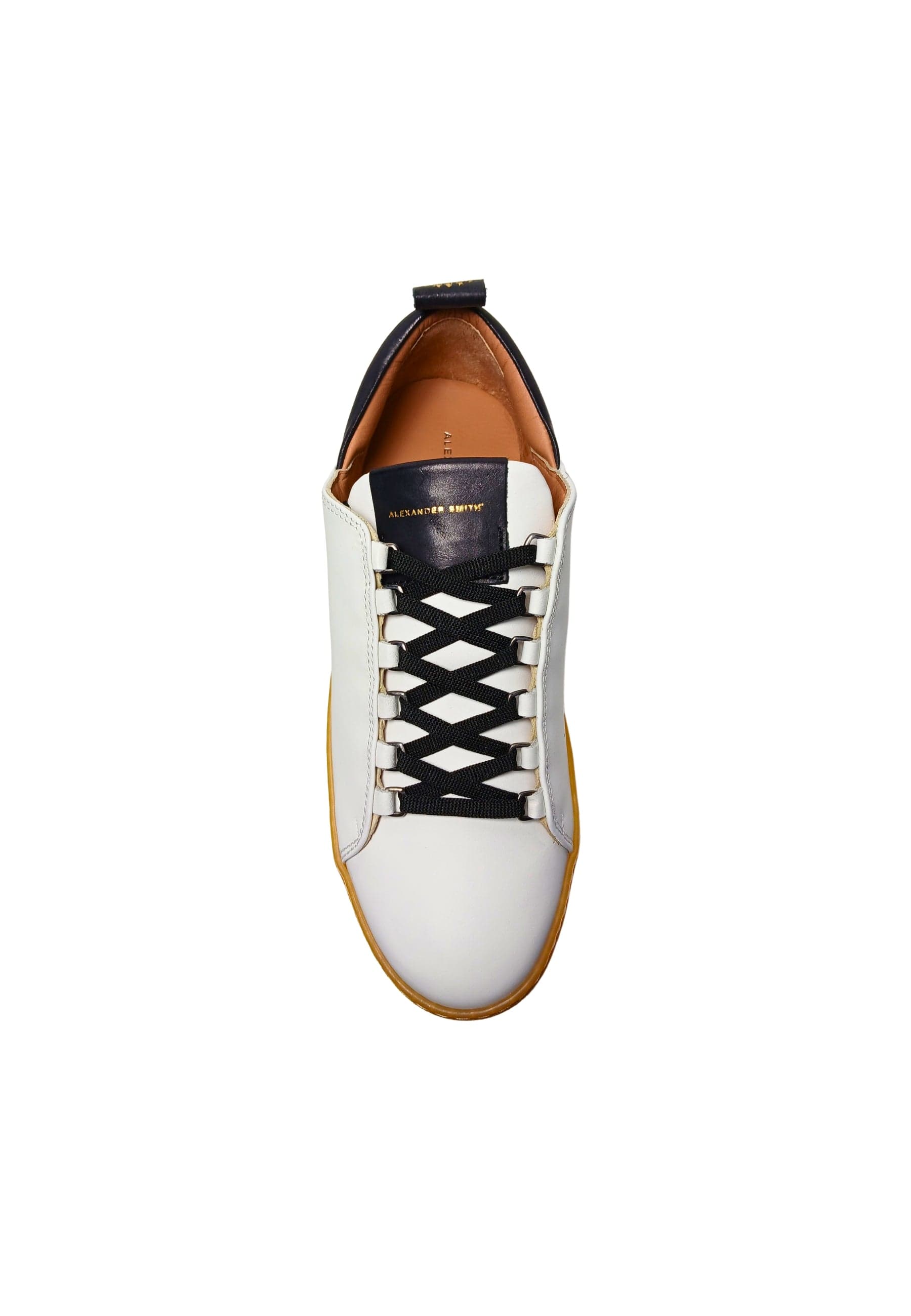 ALEXANDER SMITH Scarpe Uomo Alexander Smith Oxford Man-White Black da uomo in Sneaker casual Drestige - Casamassima, commercioVirtuoso.it