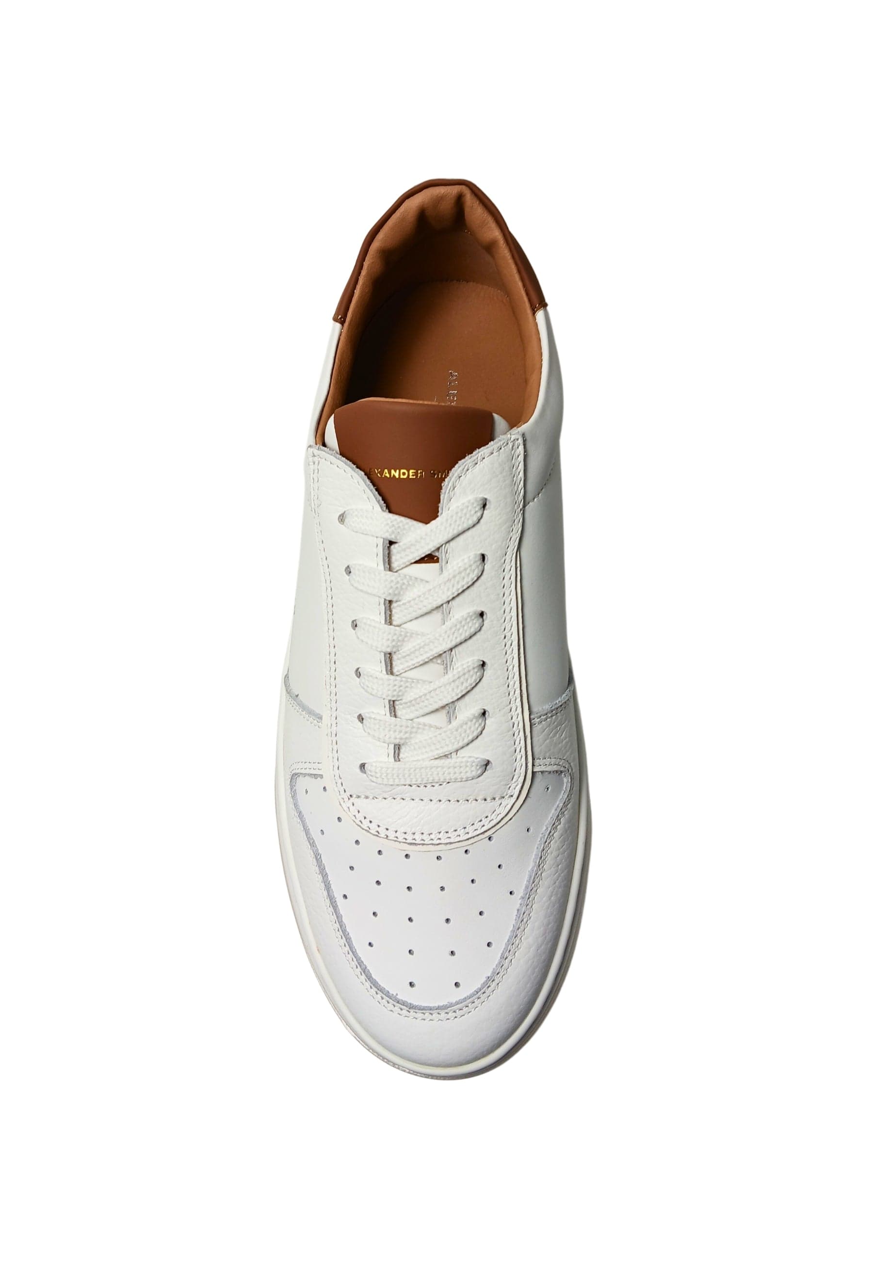 ALEXANDER SMITH Scarpe Uomo Alexander Smith Harrow Man-White Camel da uomo in Sneaker casual Drestige - Casamassima, commercioVirtuoso.it