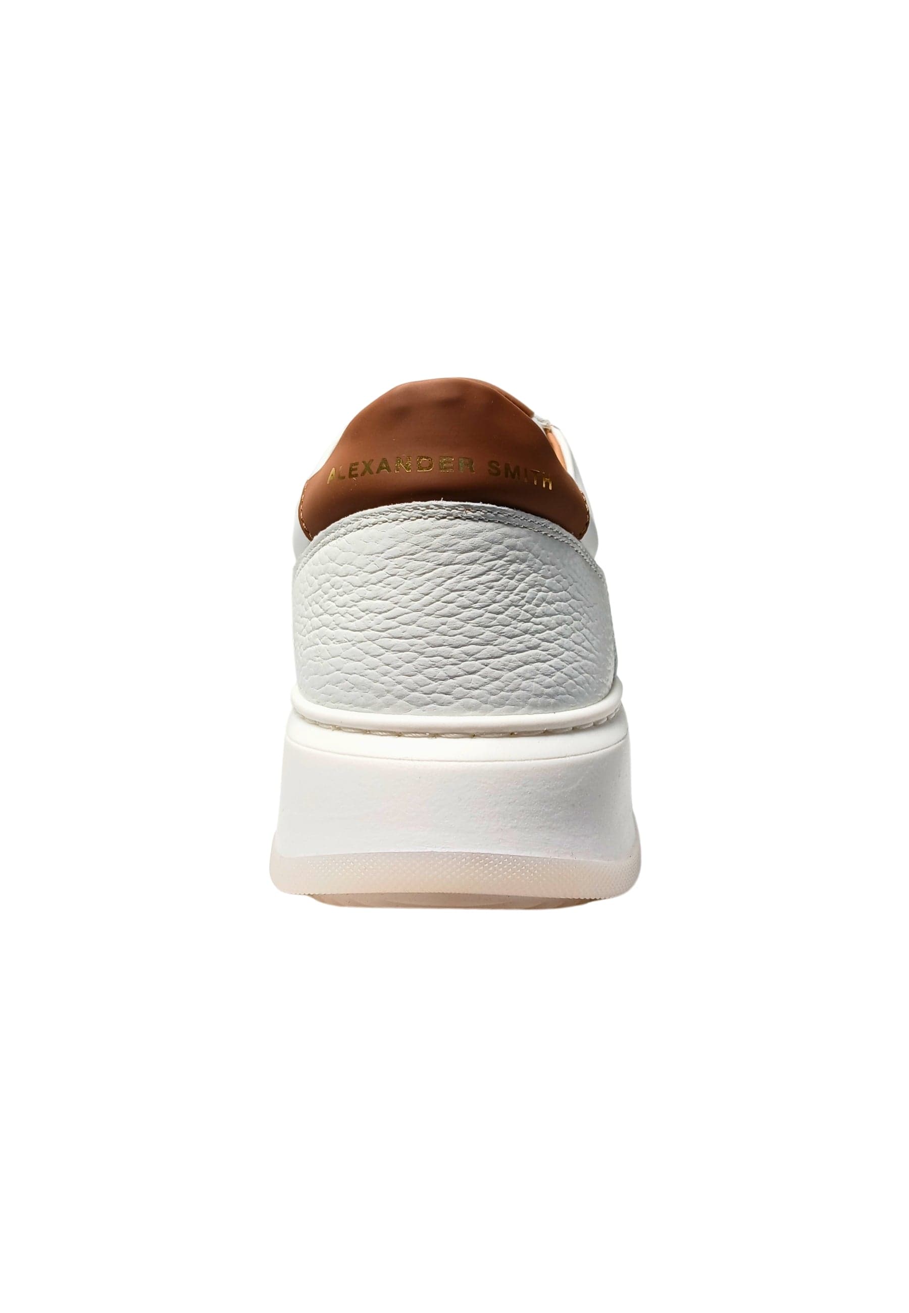 ALEXANDER SMITH Scarpe Uomo Alexander Smith Harrow Man-White Camel da uomo in Sneaker casual Drestige - Casamassima, commercioVirtuoso.it