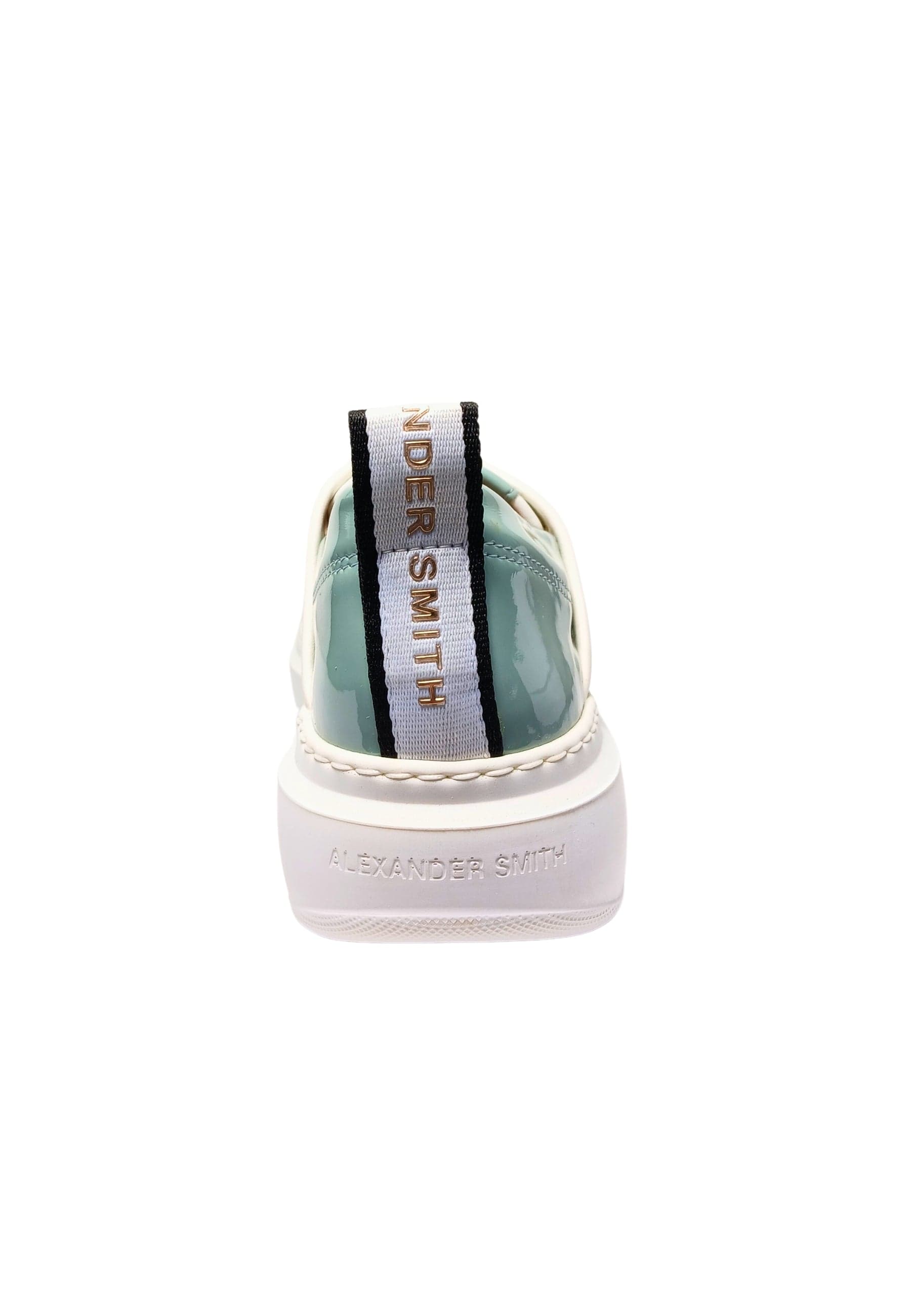 ALEXANDER SMITH Scarpe Donna Alexander Smith Wembley Woman-White Light Green da donna in Sneaker casual Drestige - Casamassima, commercioVirtuoso.it