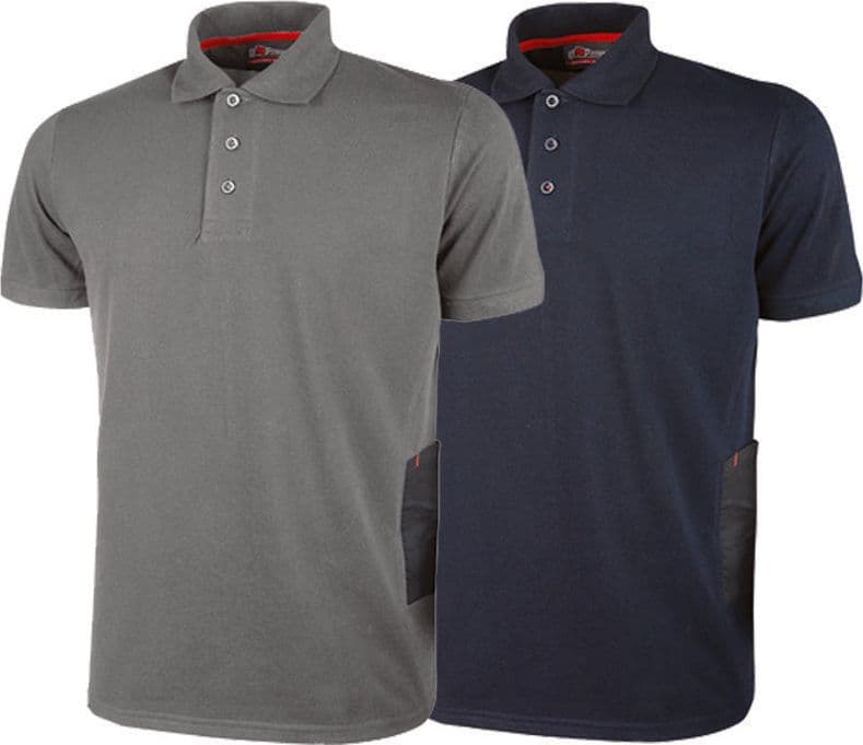 Polo Gap Manica Corta Slim Fit TG.2XL Deep Blue Upower
