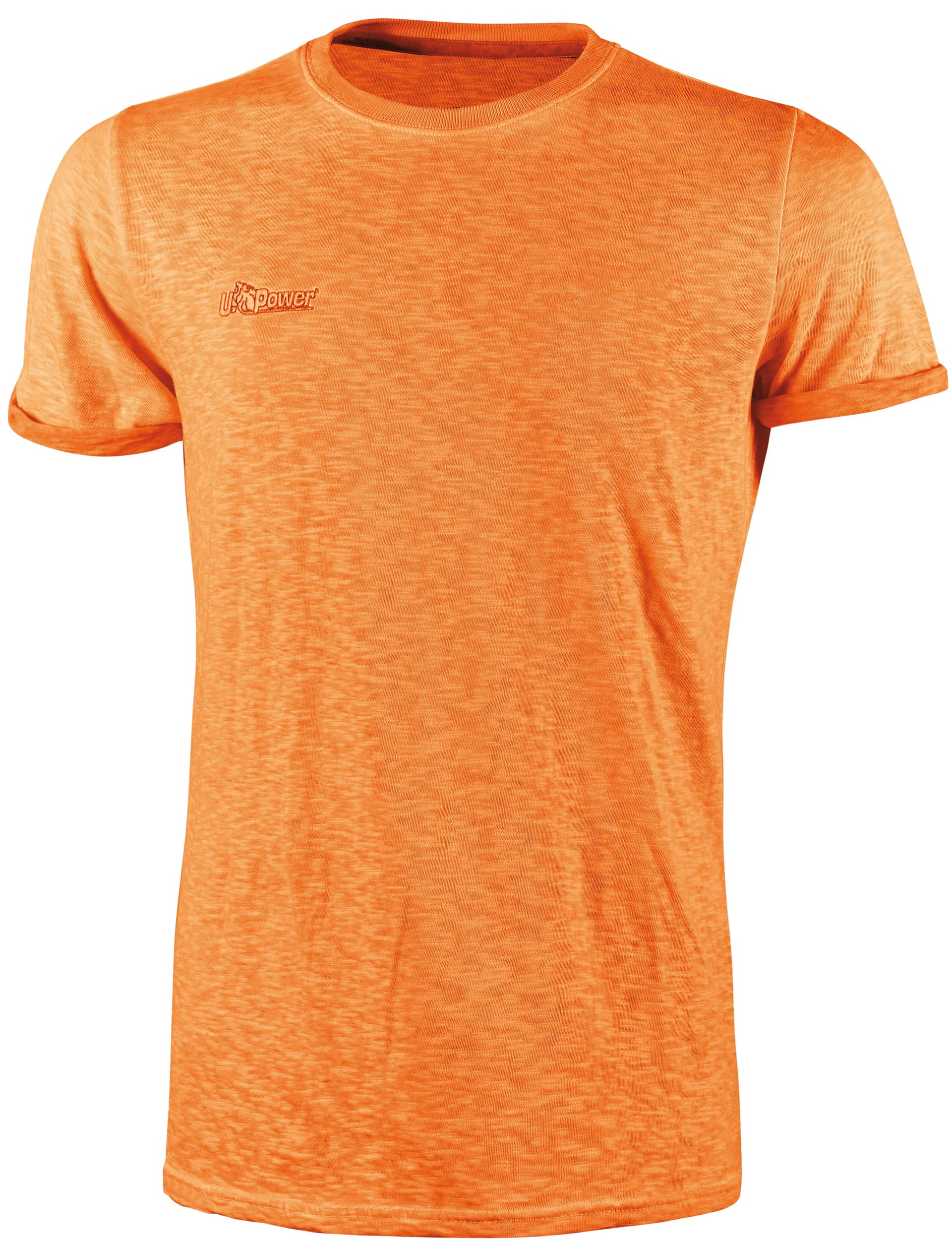 T Shirt Fluo Colore Arancio Fluo Misura M U Power