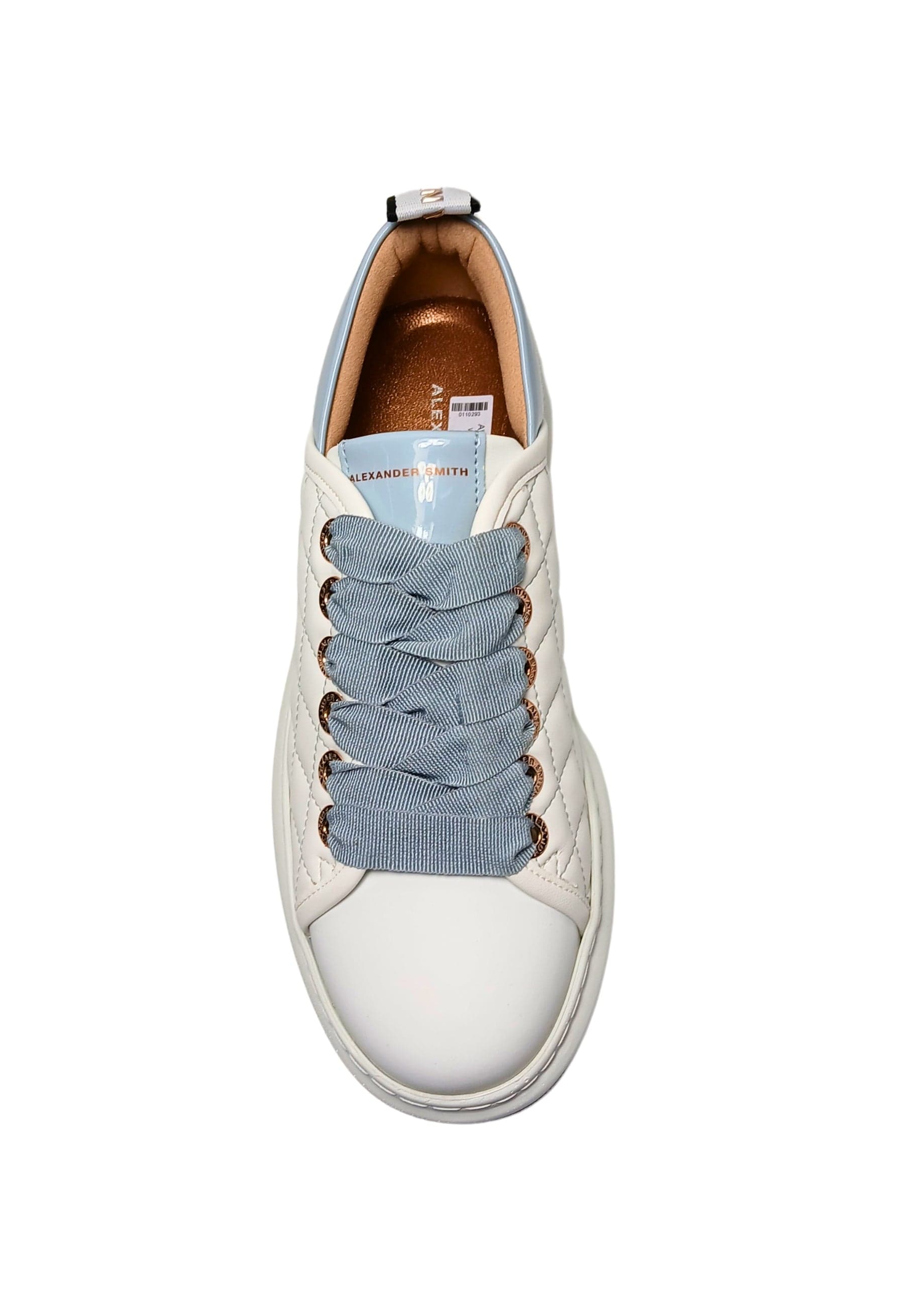 ALEXANDER SMITH Scarpe Donna Alexander Smith Wembley Woman- White Azure da donna in Sneaker casual Drestige - Casamassima, commercioVirtuoso.it