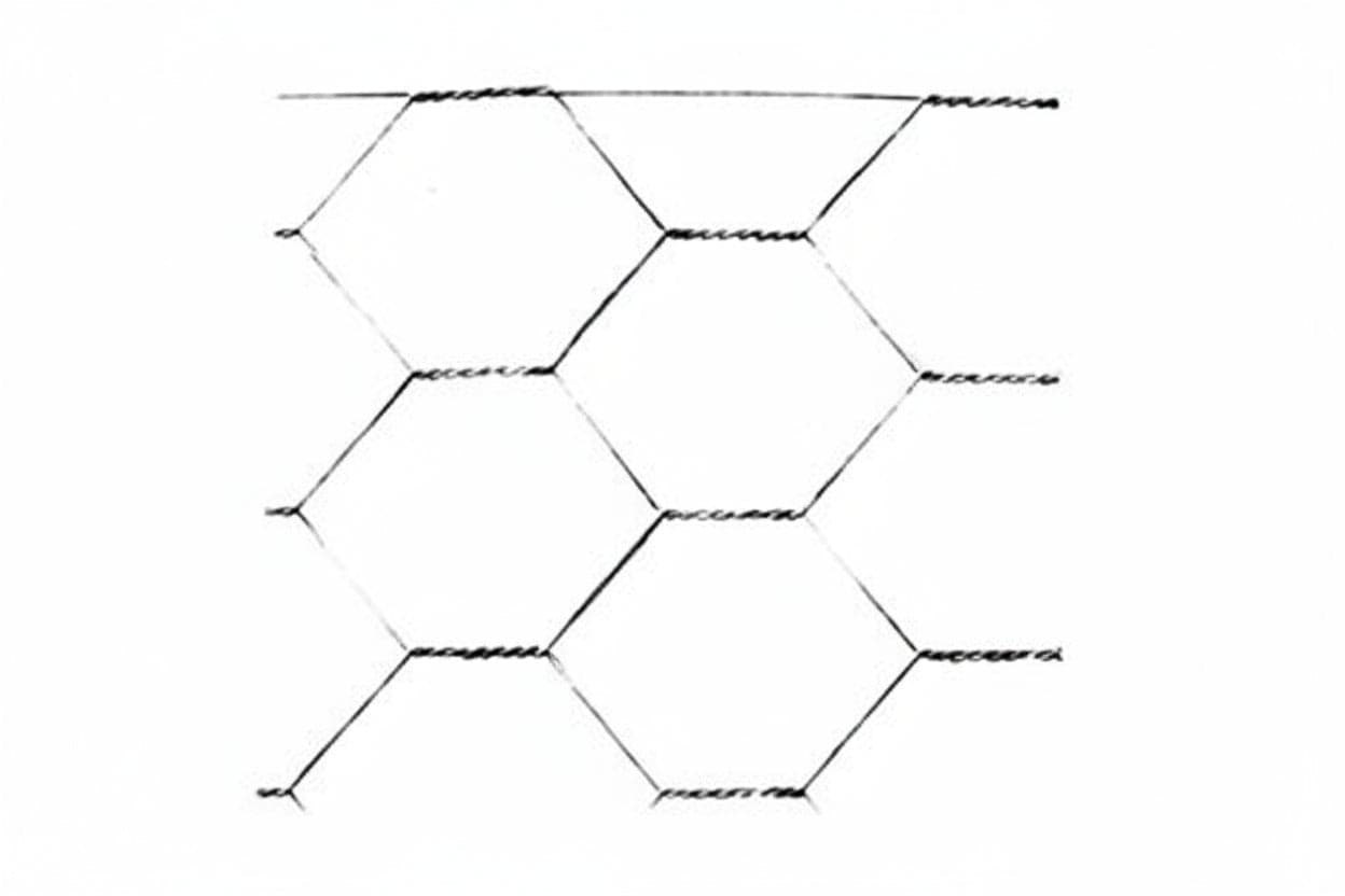 Rete Tripla Torsione Zincata- Maglia 51/6 Filo Ø Mm.1,1 Est. - Cm.100H. - 1 Rotolo Cavatorta in Reti di acciaio zincato BricoGo - Marano di Napoli, commercioVirtuoso.it