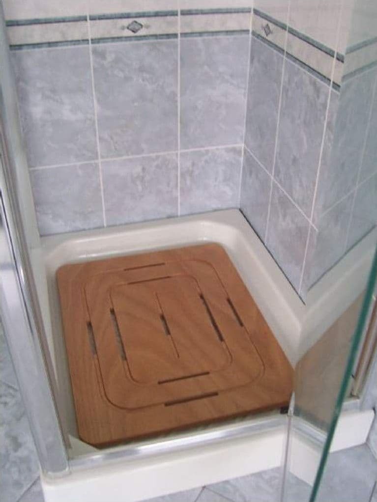 Pedana Piatto Doccia 54X68X2H Legno Marino Quadrata Antiscivolo Castel Merlino in Tappetini BricoGo - Marano di Napoli, commercioVirtuoso.it