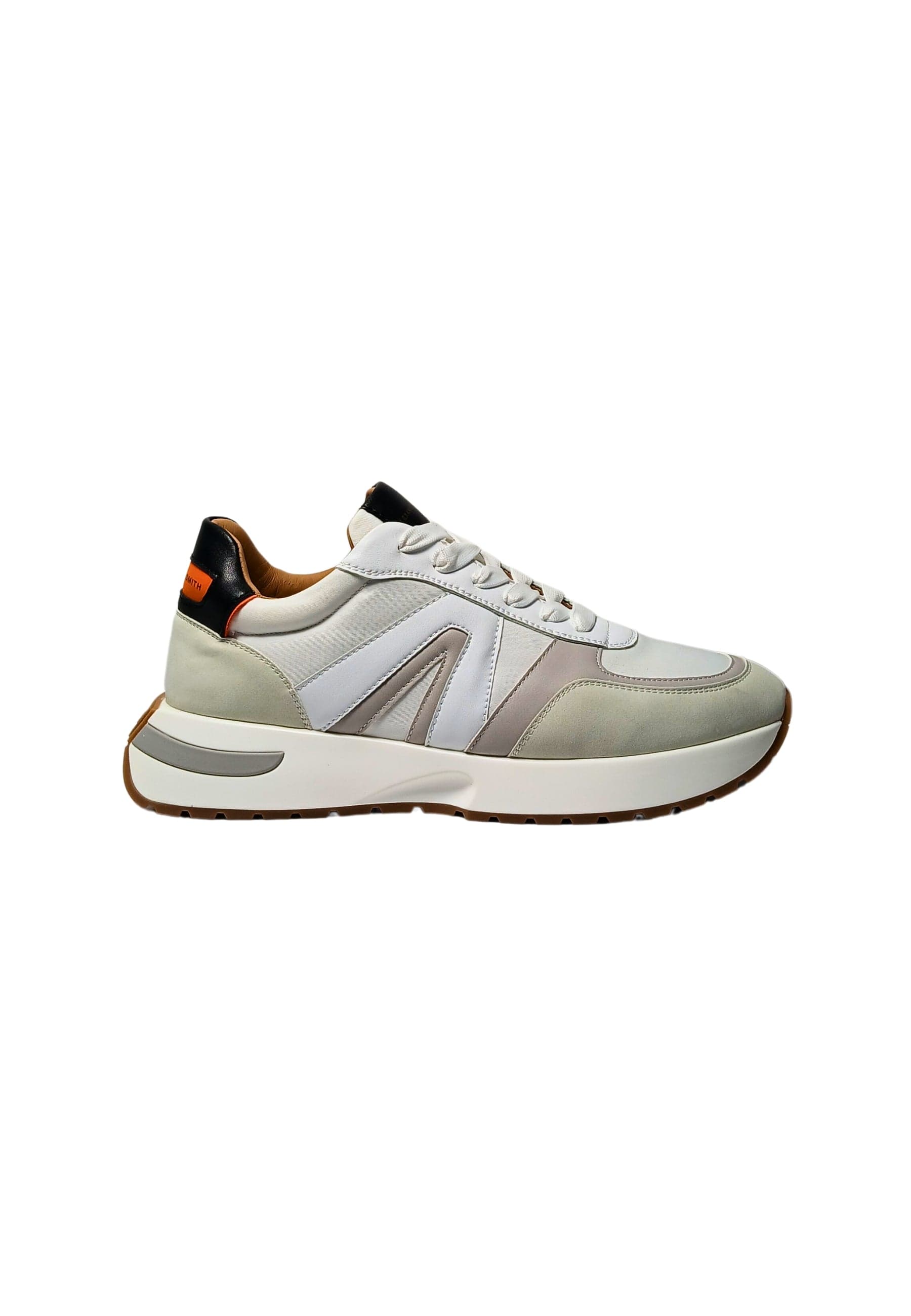 ALEXANDER SMITH Scarpe Uomo Alexander Smith Hyde Man-White Black Orange